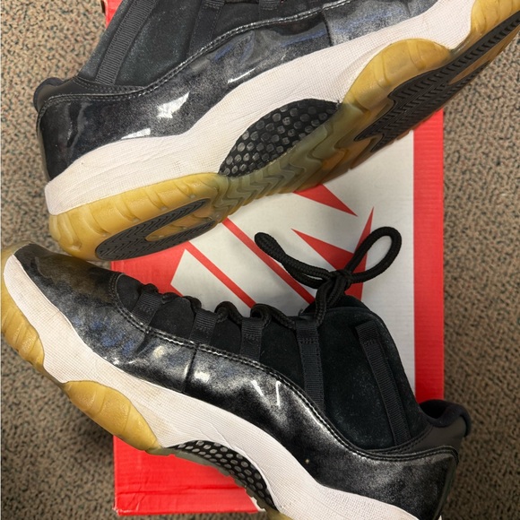 jordan Other - Jordan 11 Retro Low Barons- Black and White Sneakers